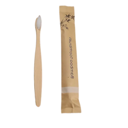 Spazzolino biodegradabile bianco
