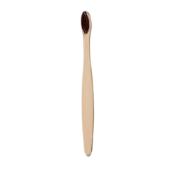 Spazzolino biodegradabile marrone