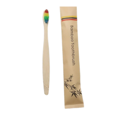 Spazzolino biodegradabile multicolore